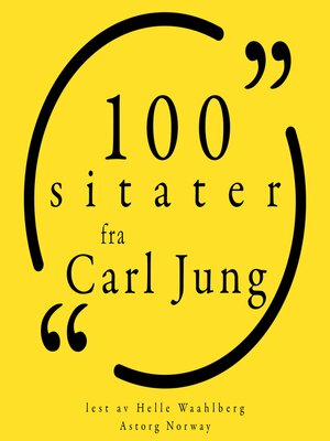 cover image of 100 sitater fra Carl Jung